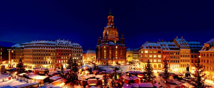 Vánoční trh, Drážďany, Frauenkirche, autor: Deutsche Zentrale für Tourismus