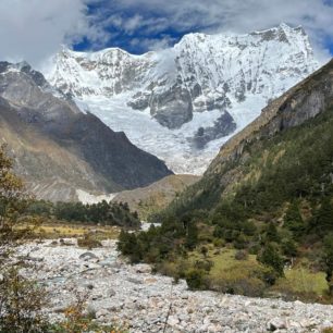 Tygří hora - poslední sedmitisícovka na treku, Bhútán, autor: Kateřina Jablonská Lhotová