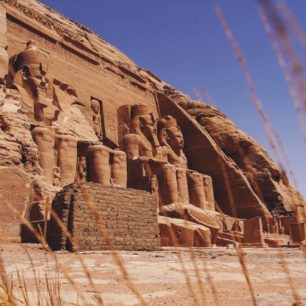 Chrámy v Abú Simbel zachráněné přestěhováním před zatopením, jižní Egypt, autor: Martina Podhůrská