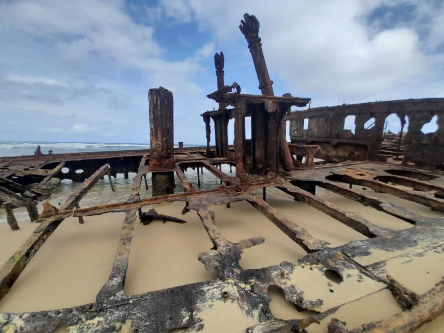 Vrak lodi Maheno, Fraser Island, Queensland, autor: Jan Prokeš