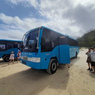 Autobus Kgari Explorer Tours, Fraser Island, Queensland, autor: Jan Prokeš