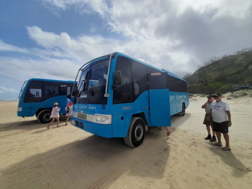 Autobus Kgari Explorer Tours, Fraser Island, Queensland, autor: Jan Prokeš