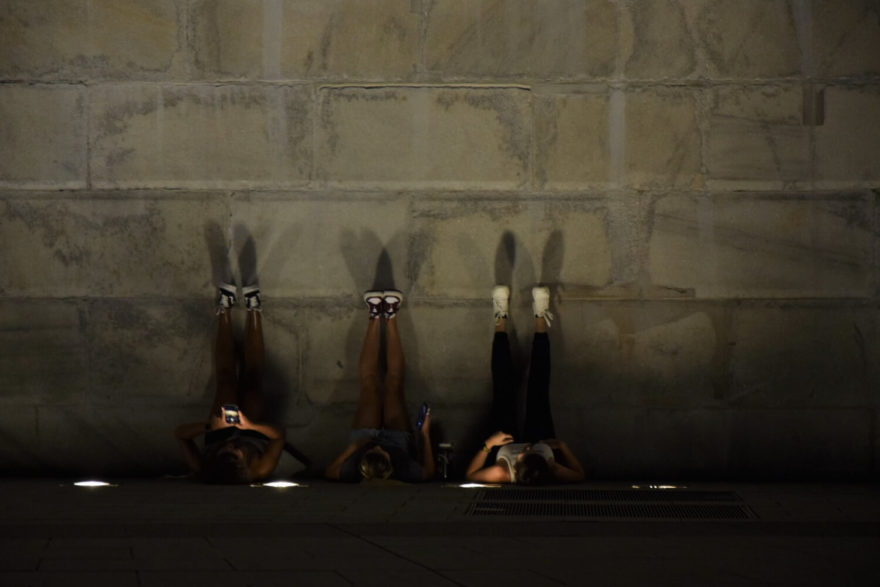 Pauza u Washingtonova monumentu, Washington DC, USA, autor: Jakub Kapoun