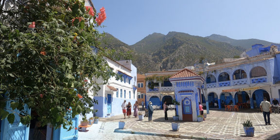 Chefchaouen &#8211; modré město Maroka