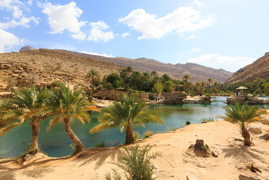 Wadi Bani Khalid, Omán, autor: Blue Style