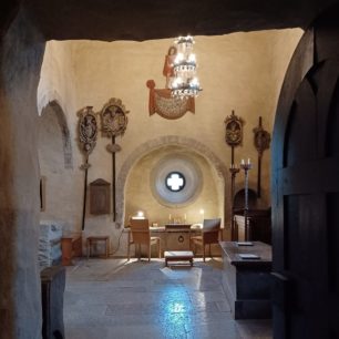 Úřední místnost klášterního kostela, Klášter Vreta, Švédsko, autor: Michaela Dlouhá