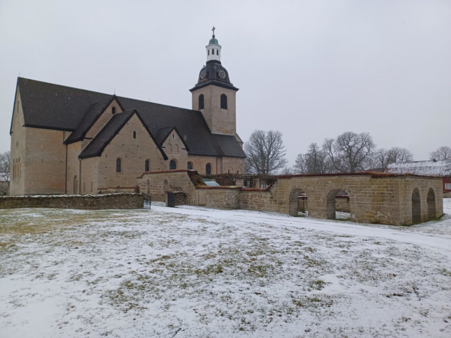 Celý komplex bývalého kláštera z dálky, Klášter Vreta, Švédsko, autor: Michaela Dlouhá