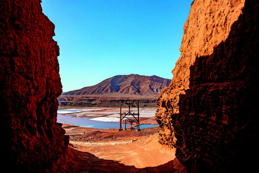Salinas de Pedra de Lume, ostrov Sal, Kapverdy, autor: Blue Style
