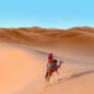 Ticho v Saharské poušti