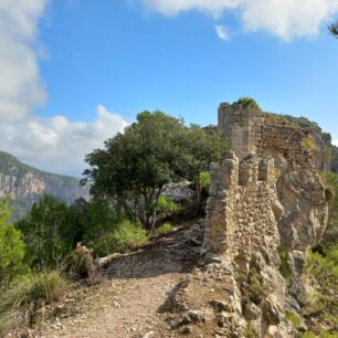Pozůstatky středověkého hradu Alaró
