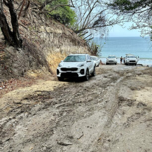 Odtud to opravdu nešlo a samo vyjelo jen Mitsubishi úplně vpravo