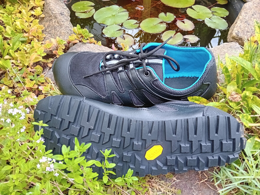 Pánské barefoot trekové boty Chitra Trek&Trail modro-černé