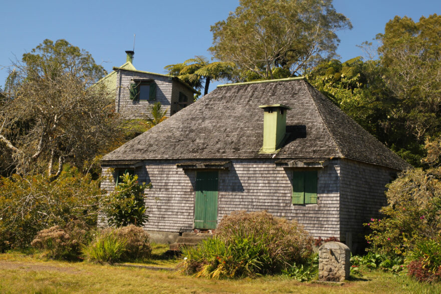 Jeden z typických domků ve vesničce Nouvelle, Mafate