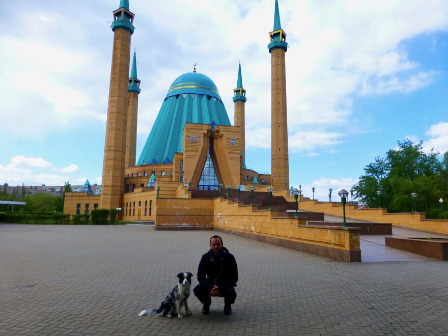 Slávek Král a fenka Corey