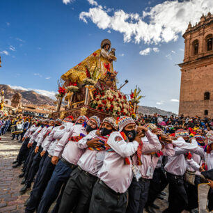 Festival Inti Raymi v Cuscu patří mezi jeden z nejvýznamnějších svátků původních obyvatel v Peru. Foto: Pavel Svoboda