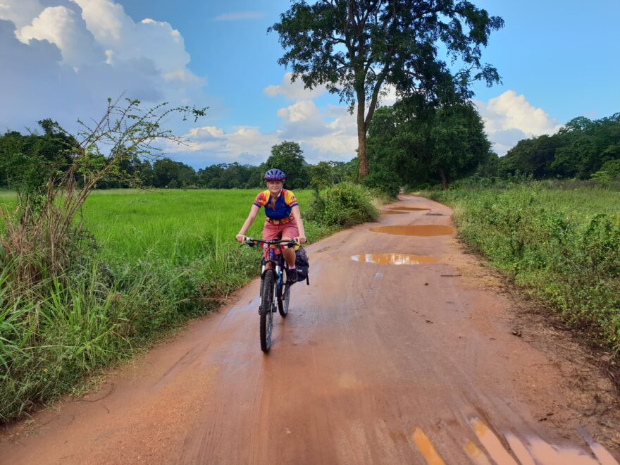 Šrí Lankou na kole. Foto: Jarda Lhota