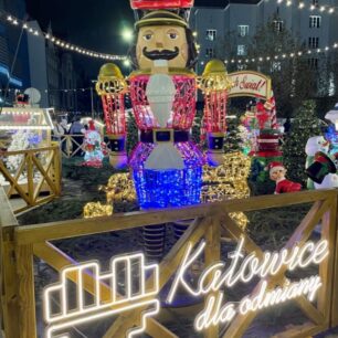 Vánoční trhy v Katovicích.