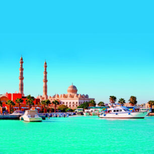 Egypt, Rudé moře, Hurghada, marína, autor: CK Blue Style