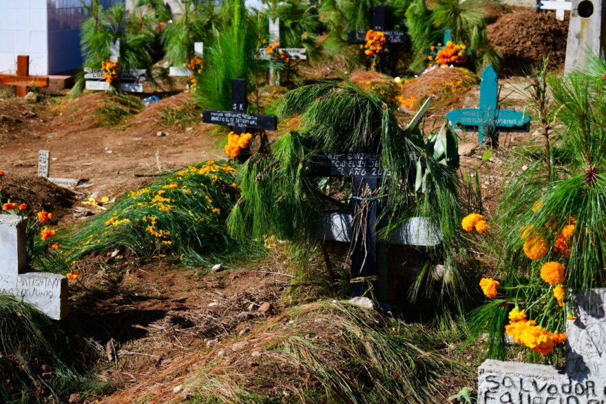 Hřbitov u San Juan Chamula