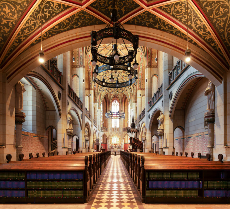 Wittenberg: Interiér kostela Schlosskirche ©DZT/Francesco Carovillano