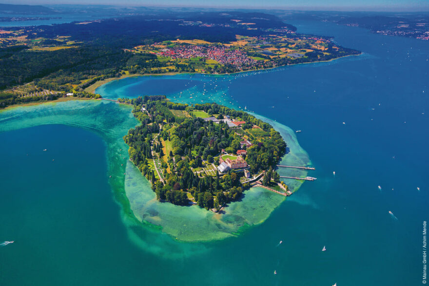 Ostrov Mainau na jezeře Bodensee v létě ©Mainau GmbH/Achim Mende