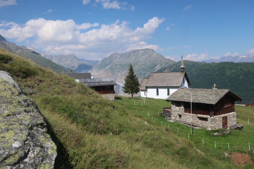 Osada Belap na Aletsch Bordu