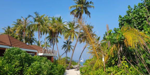 Obydlený ostrůvek Fodhdhoo