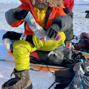 Teploty klesaly každou noc pod -30 stupňů