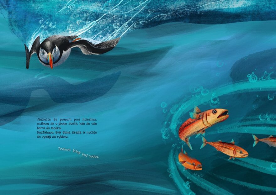 Ukázka z knihy Papuchalk Isgrín