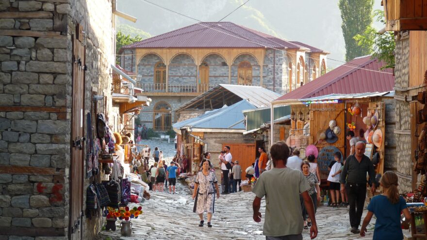 ÁZERBAJDŽÁN, srdečný Kavkaz