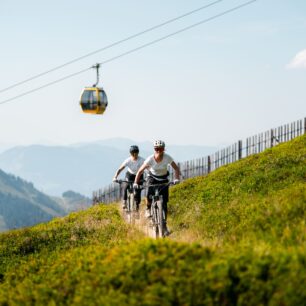 Saalbach: největší rakouský cyklistický region. Foto: Moritz Ablinger