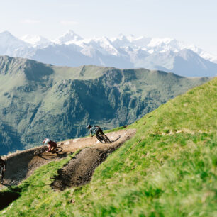 Saalbach: největší rakouský cyklistický region. Foto: Moritz Ablinger