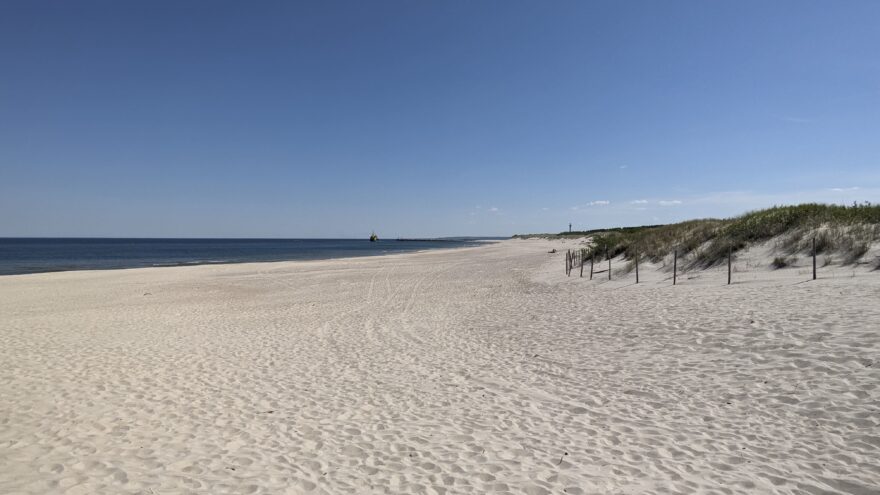 Západní pláž v Ustce. Foto: Ladi Tichá