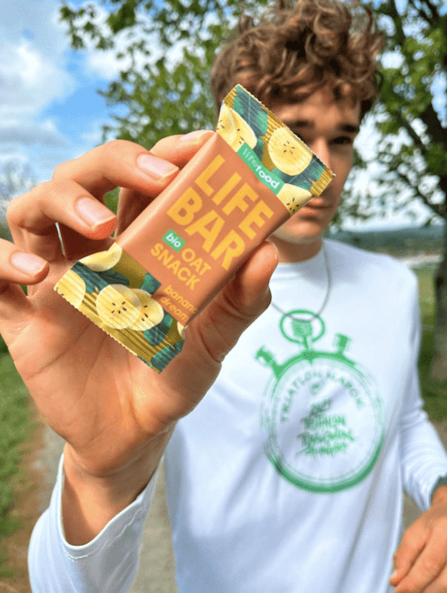 Tyčinky Lifefood jsou skvělým parťákem na vaše cesty