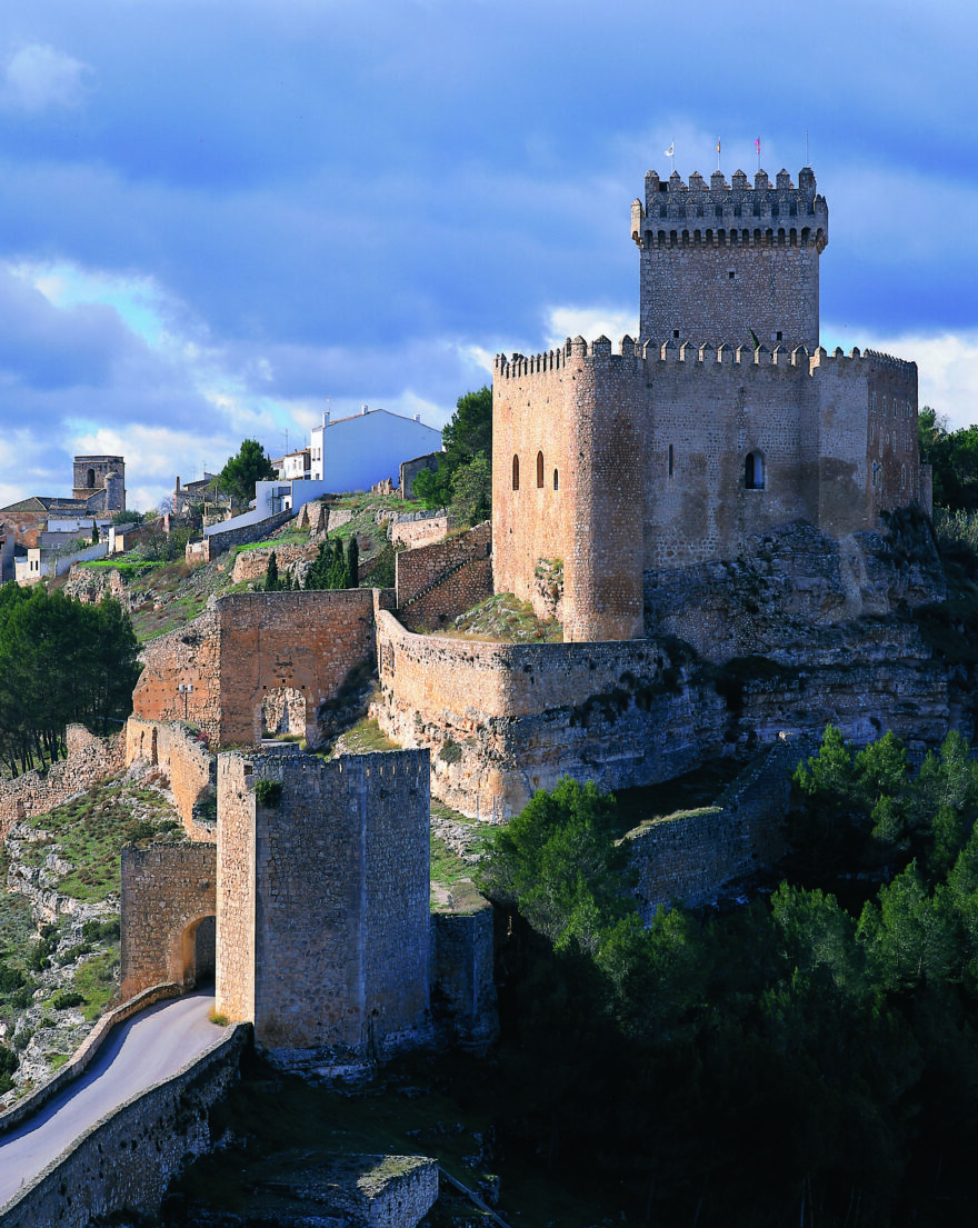 Opevnění města Alarcón. Foto: Zuzana Churanová