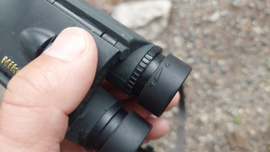 Korekce dioptrií - NIKON 10x25 DCF SPORTSTAR EX