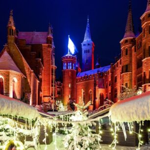 Bisingen: Hrad Hohenzollern ve vánočním čase © Burg Hohenzollern/Roland Beck