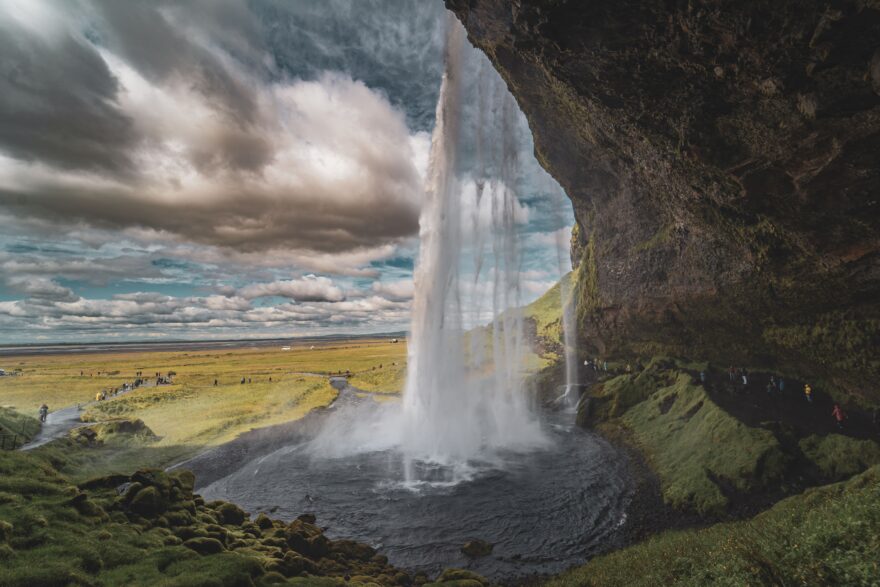 Island, vodopád Seljalandsfoss. Foto: Mart Eslem