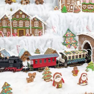 Perníkové město v Kolejkowu. Foto: Ladi Tichá