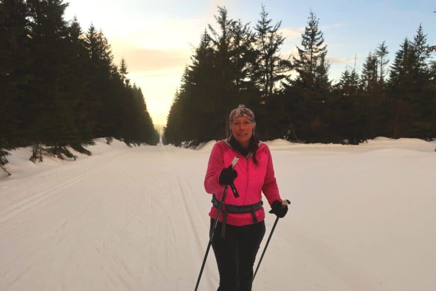 Tréninkové okruhy na Cicha Równia jsou krásně upravené pro klasiku i skate. Foto Petr Greif