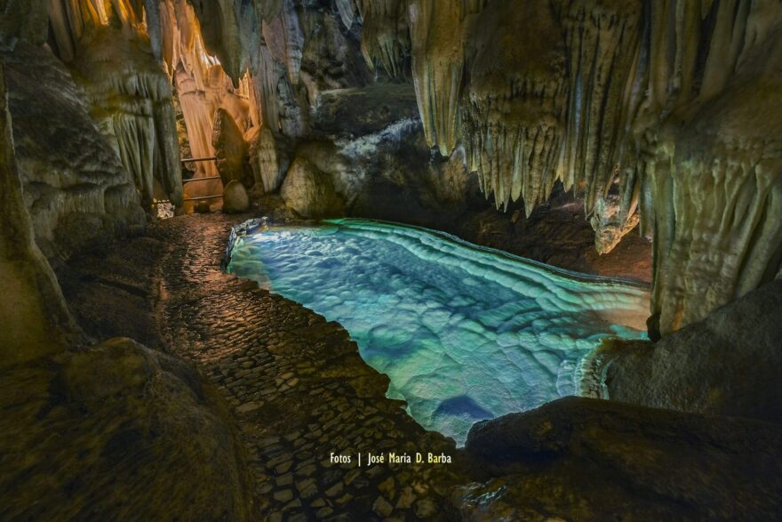 Neobvyklá místa v Gruta de las Maravillas v Araceně, Huelva. Foto: José María D. Barba