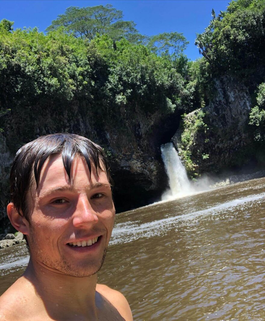 Jirka Prskavec na Reunionu