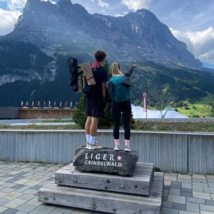Checkpoint ve švycarském Grindelwaldu