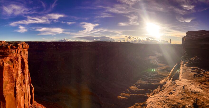Denisa ve Fruit Bowl, Utah. Foto: Pena Vychodil