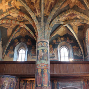 Rusko-byzantské fresky v hradní kapli v Lublinu. Foto: Ladi Tichá