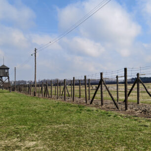 Koncentrační tábor Majdanek na předměstí Lublinu. Foto: Ladi Tichá