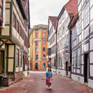 Hameln, Hrázděné domy