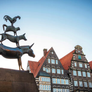 Brémy, Brémští muzikanti na Tržním náměstí