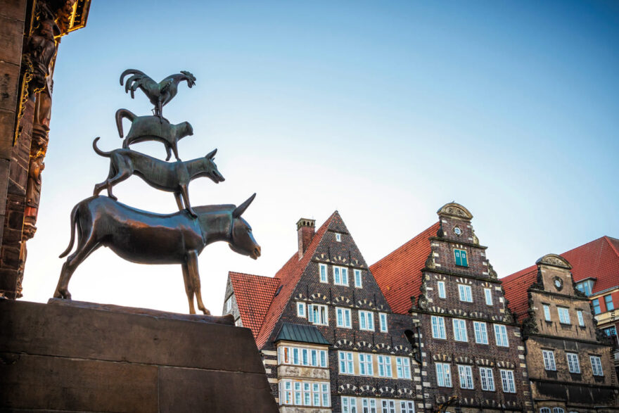 Brémy, Brémští muzikanti na Tržním náměstí