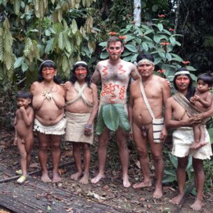 Indiánsky kmeň Huaorani, Amazonský prales, Ekvádor